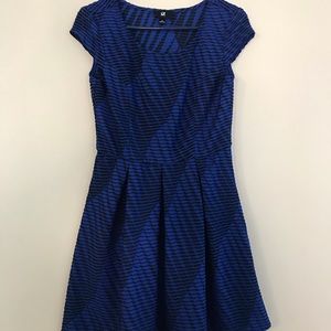 Iz byer blue dress mini dress